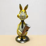Musician Rabbit Figurine